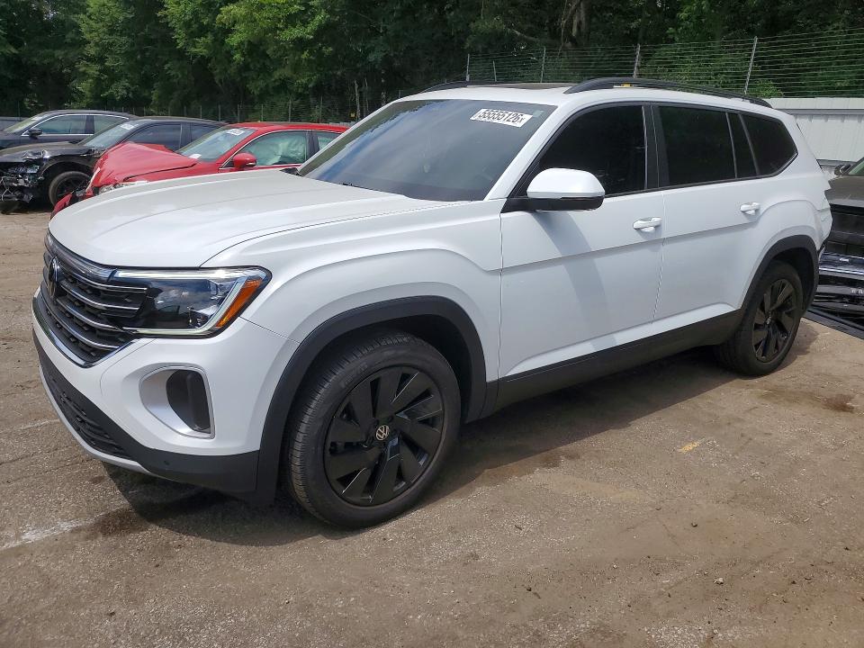 55555126 :رقم المزاد ، 1V2JR2CA6RC598325 vin ، 2024 Volkswagen Atlas مزاد بيع
