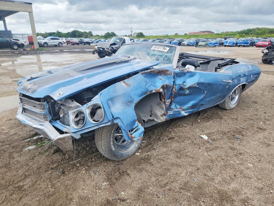 Aukcja sprzedaży 1970 Chevrolet Chevel, vin: 136670B122821, numer aukcji: 56151796