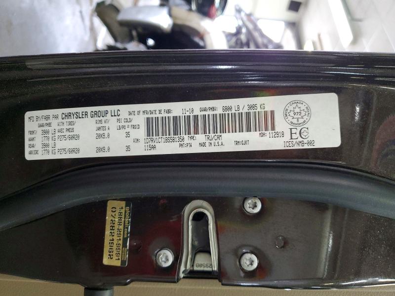 Продаж на аукціоні авто 2011 Dodge Ram 1500, vin: 1D7RV1CT1BS581350, номер лоту: 56305866