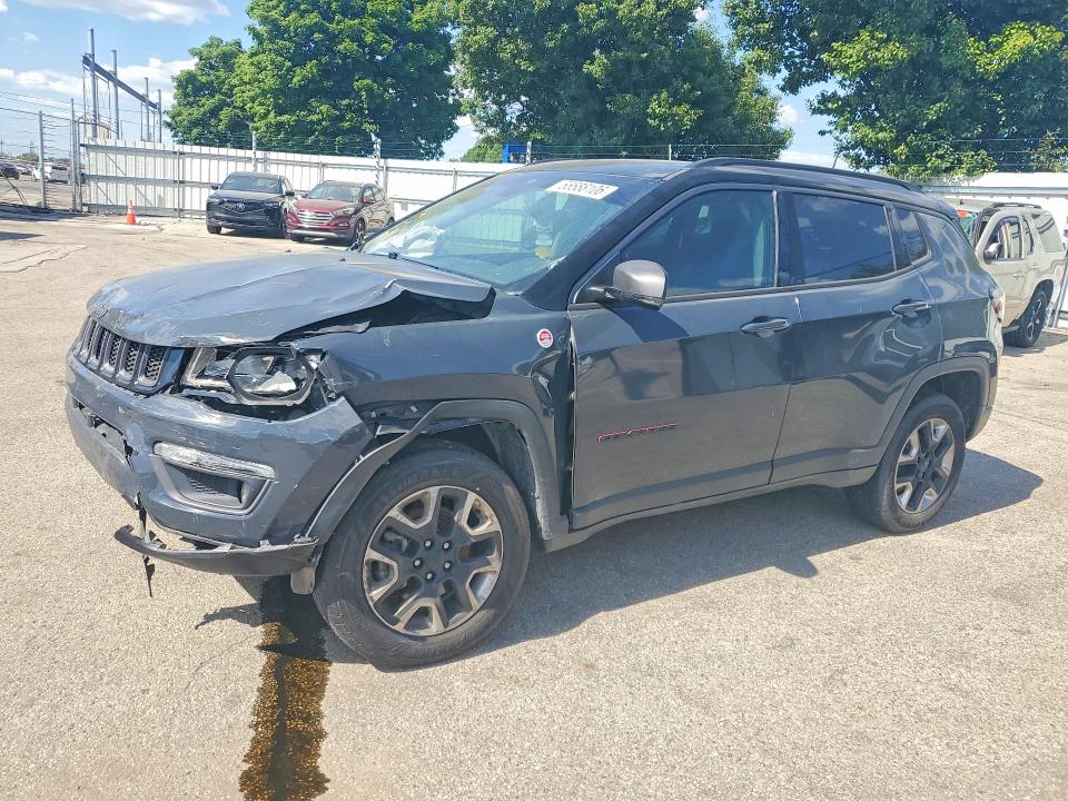 Aukcja sprzedaży 2018 Jeep Compass, vin: 3C4NJDDB9JT367120, numer aukcji: 55588106