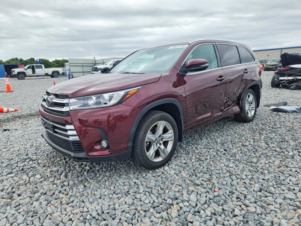 2017 Toyota Highlander მანქანა იყიდება აუქციონზე, vin: 5TDDZRFH5HS473894, აუქციონის ნომერი: 55641936
