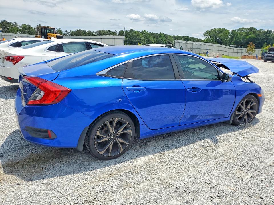 Продаж на аукціоні авто 2020 Honda Civic, vin: 19XFC2F80LE014129, номер лоту: 58496686