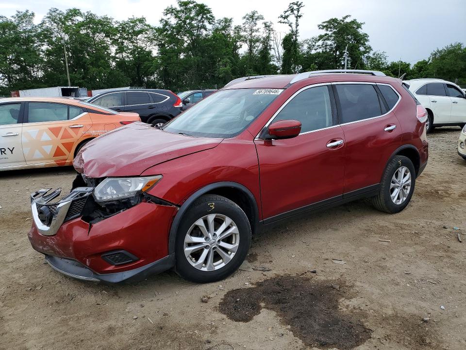 Aukcja sprzedaży 2016 Nissan Rogue, vin: KNMAT2MVXGP619025, numer aukcji: 56789646