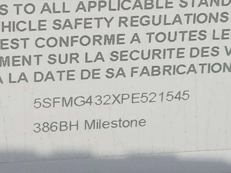 59070056 :رقم المزاد ، 5SFMG432XPE521545 vin ، 2023 Heartland Big Horn Trailer مزاد بيع