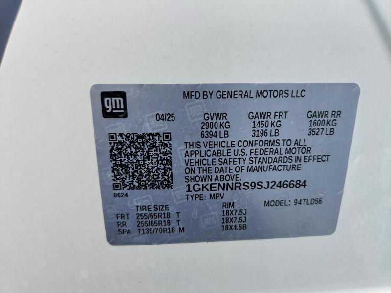 Продажа на аукционе авто 2025 Gmc Acadia, vin: 1GKENNRS9SJ246684, номер лота: 55977796