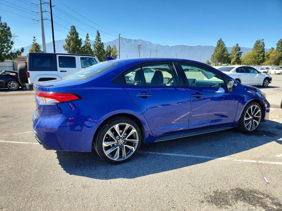 2020 Toyota Corolla მანქანა იყიდება აუქციონზე, vin: JTDS4RCE8LJ008502, აუქციონის ნომერი: 56526666