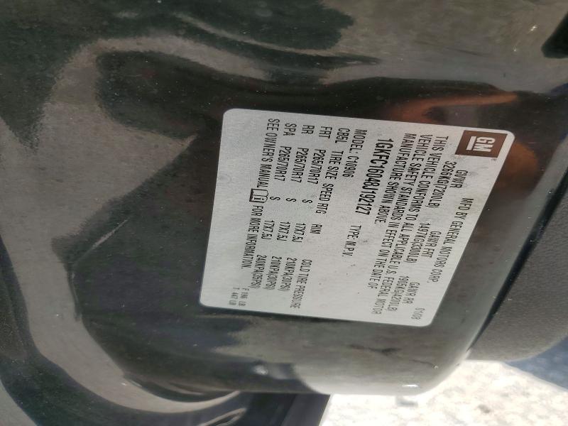 58709056 :رقم المزاد ، 1GKFC16048J192127 vin ، 2008 Gmc Yukon Xl مزاد بيع