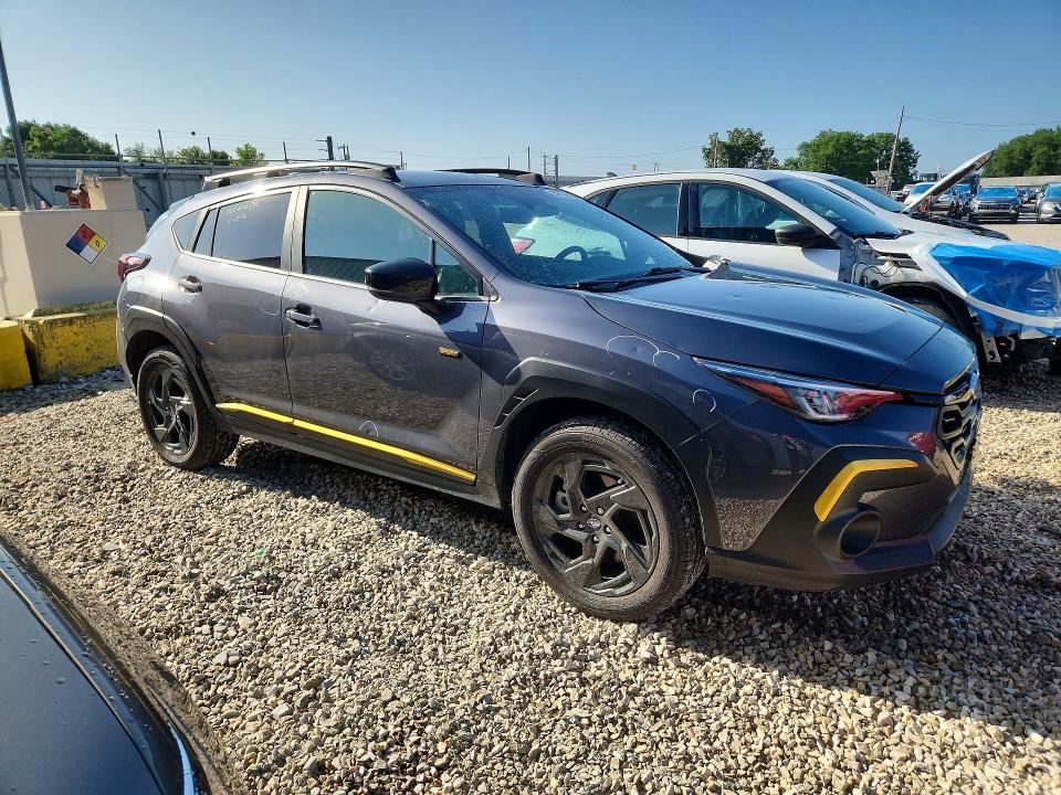 56733596 :رقم المزاد ، 4S4GUHF66R3736011 vin ، 2024 Subaru Crosstrek مزاد بيع