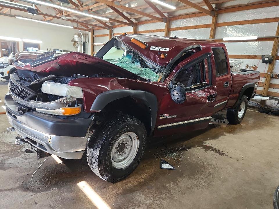 Продажа на аукционе авто 2002 Chevrolet Silverado, vin: 1GCHK23122F169594, номер лота: 57672986
