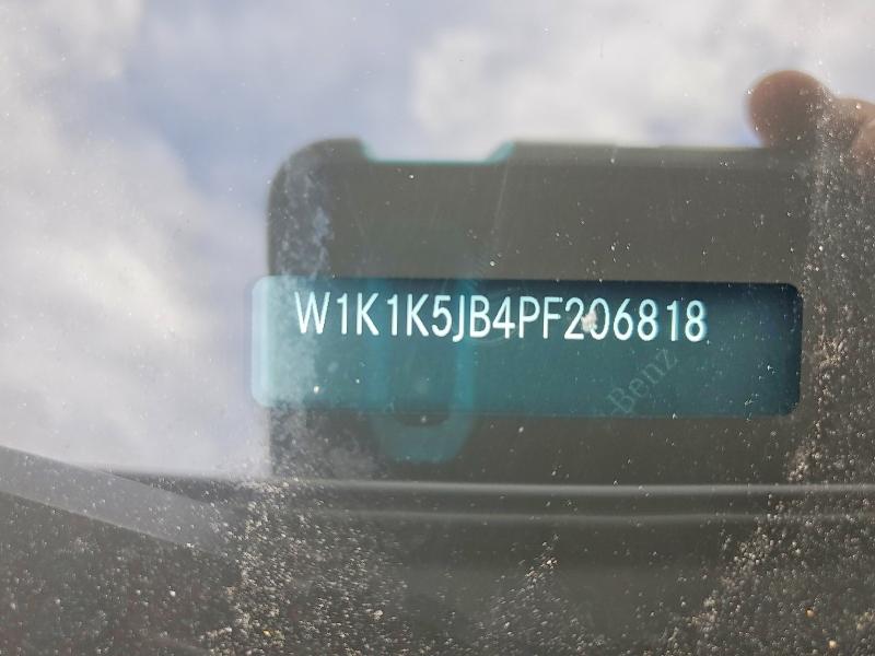 2023 Mercedes-benz E მანქანა იყიდება აუქციონზე, vin: W1K1K5JB4PF206818, აუქციონის ნომერი: 57028206