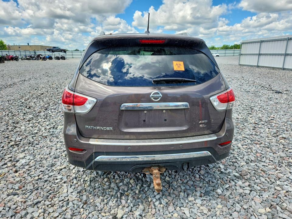 2015 Nissan Pathfinder მანქანა იყიდება აუქციონზე, vin: 5N1AR2MM4FC622039, აუქციონის ნომერი: 57396336