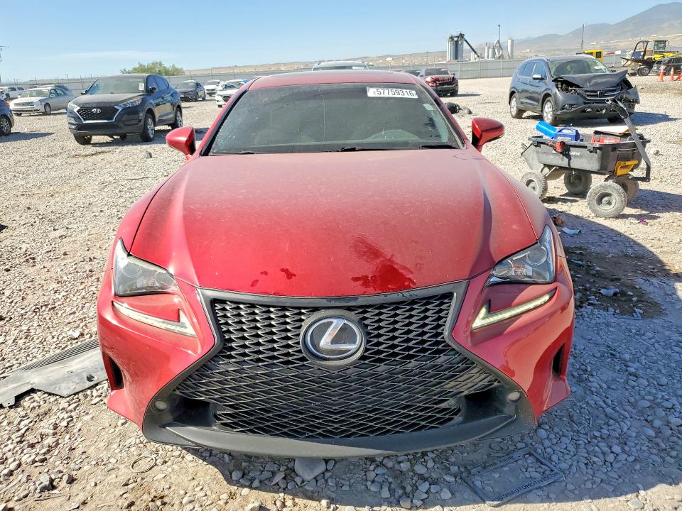 Aukcja sprzedaży 2016 Lexus Rc, vin: JTHHA5BC9G5000367, numer aukcji: 57759316