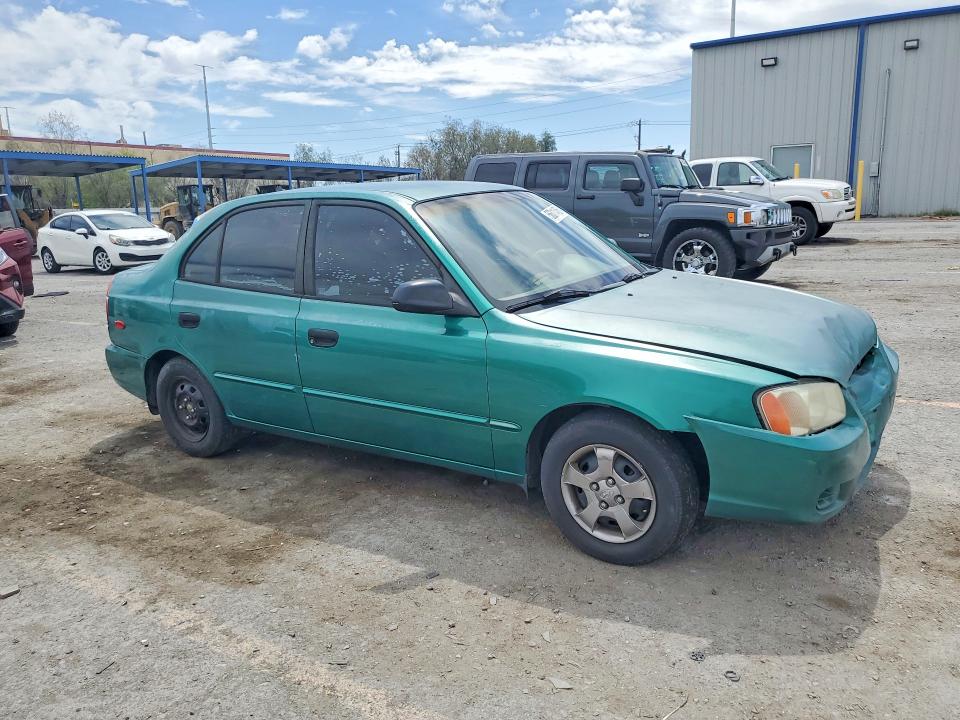 Продаж на аукціоні авто 2001 Hyundai Accent, vin: KMHCG45C81U178604, номер лоту: 56311456