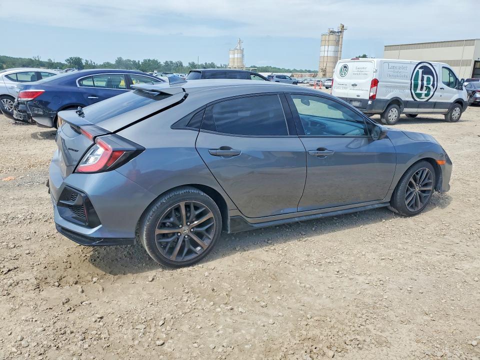 2021 Honda Civic მანქანა იყიდება აუქციონზე, vin: SHHFK7H42MU406694, აუქციონის ნომერი: 85611945