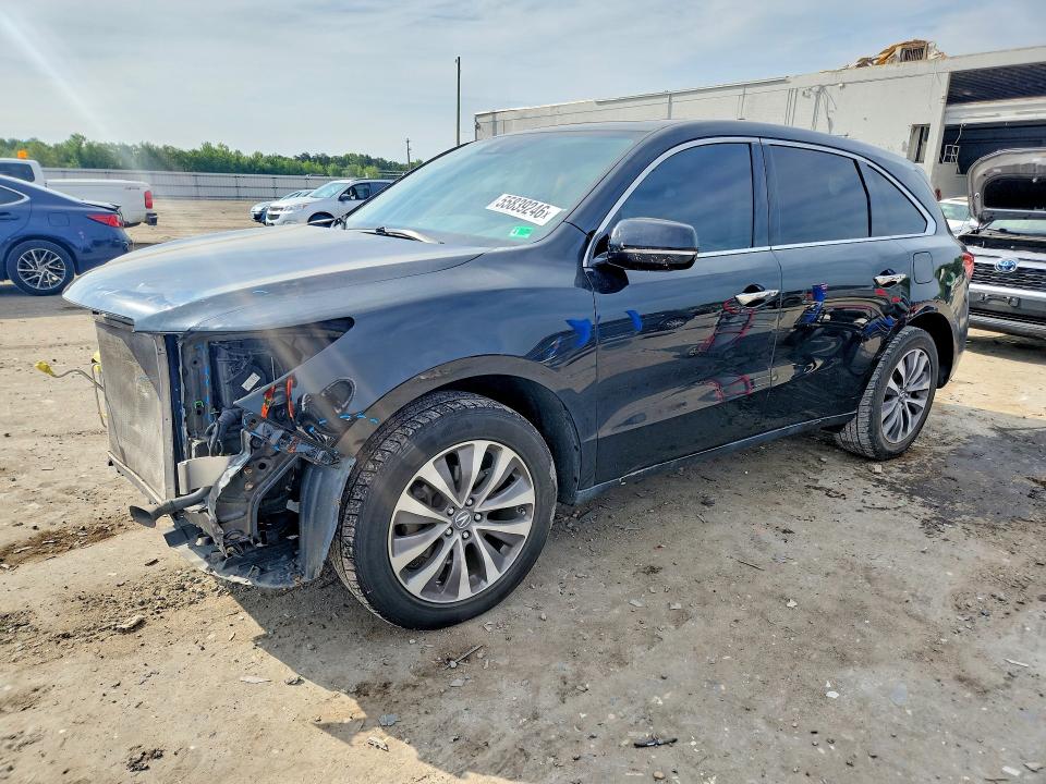 Продажа на аукционе авто 2016 Acura Mdx, vin: 5FRYD4H49GB054199, номер лота: 55839246