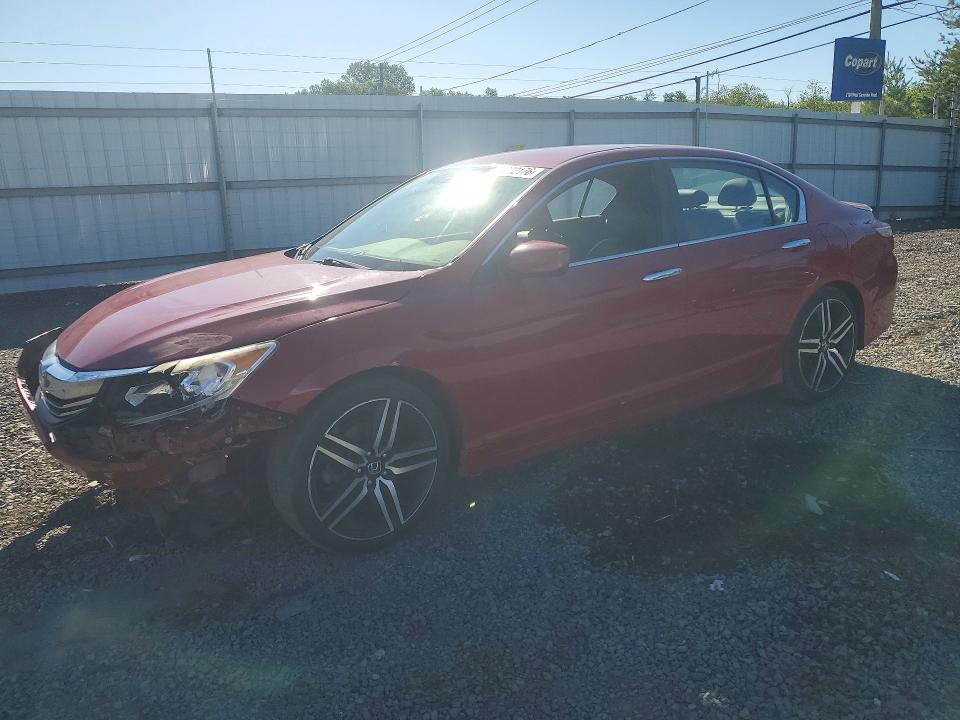 2017 Honda Accord მანქანა იყიდება აუქციონზე, vin: 1HGCR2F12HA167577, აუქციონის ნომერი: 57072176