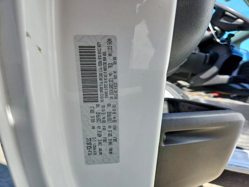2016 Ram Promaster 3500 მანქანა იყიდება აუქციონზე, vin: 3C6URVJG0GE112211, აუქციონის ნომერი: 58785686