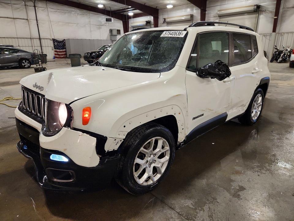 Продажа на аукционе авто 2017 Jeep Renegade, vin: ZACCJABB9HPF76013, номер лота: 57540636