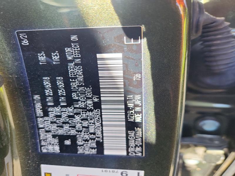 2021 Lexus Nx 300 მანქანა იყიდება აუქციონზე, vin: JTJGARDZXM2259305, აუქციონის ნომერი: 58045786