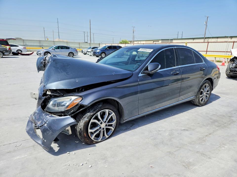 2015 Mercedes-benz C მანქანა იყიდება აუქციონზე, vin: 55SWF4KB4FU020713, აუქციონის ნომერი: 85986415