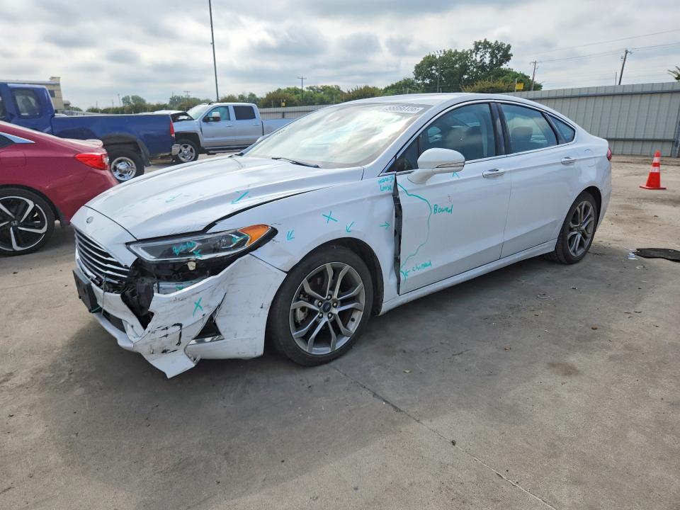 Auction sale of the 2019 Ford Fusion, vin: 3FA6P0CD9KR145325, lot number: 55866156