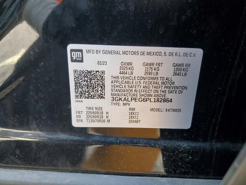 58456986 :رقم المزاد ، 3GKALPEG6PL182864 vin ، 2023 Gmc Terrain مزاد بيع