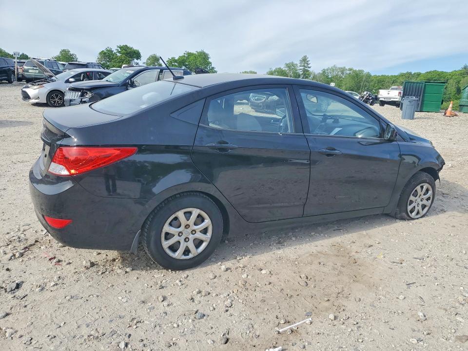 55648586 :رقم المزاد ، KMHCT4AE8CU152140 vin ، 2012 Hyundai Accent مزاد بيع