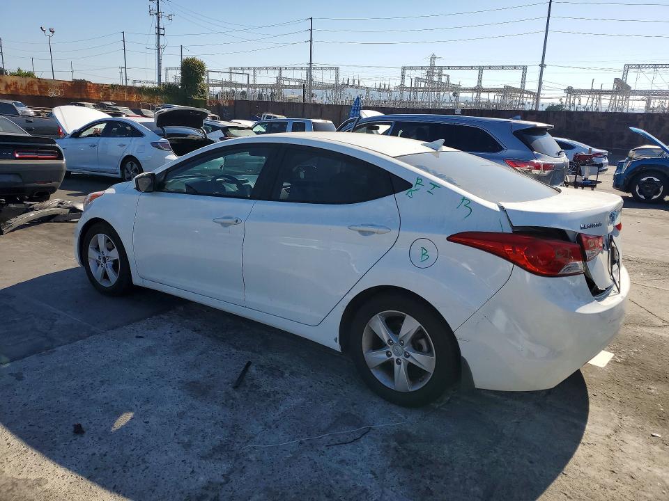58420416 :رقم المزاد ، 5NPDH4AE7DH287390 vin ، 2013 Hyundai Elantra مزاد بيع