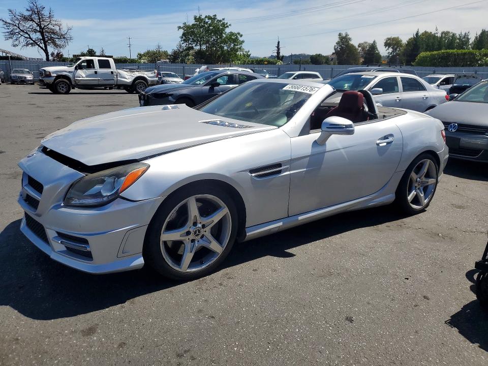 2016 Mercedes-benz Slk მანქანა იყიდება აუქციონზე, vin: WDDPK3JA4GF123010, აუქციონის ნომერი: 56601576