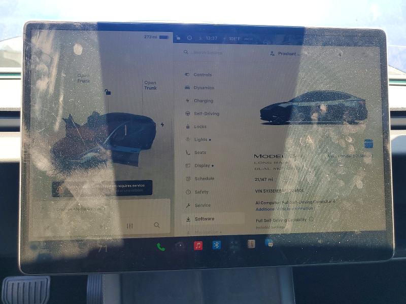 56895126 :رقم المزاد ، 5YJ3E1EB9RF724606 vin ، 2024 Tesla Model 3 مزاد بيع