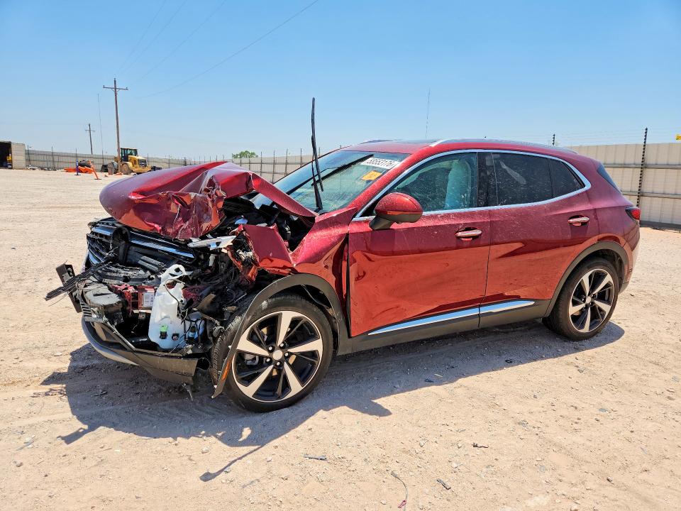 2021 Buick Envision მანქანა იყიდება აუქციონზე, vin: LRBFZNR47MD142393, აუქციონის ნომერი: 58553176