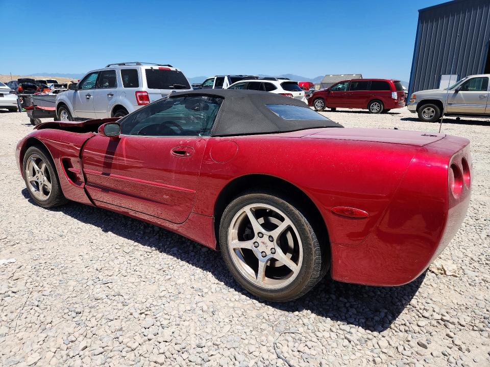 57019946 :رقم المزاد ، 1G1YY32G925125052 vin ، 2002 Chevrolet Corvette مزاد بيع