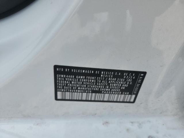 58184676 :رقم المزاد ، 3VW9T7BU5RM051878 vin ، 2024 Volkswagen Jetta مزاد بيع