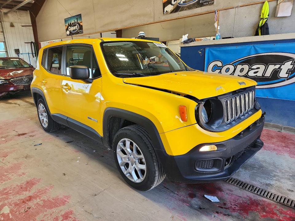 Aukcja sprzedaży 2018 Jeep Renegade, vin: ZACCJBAB7JPH07694, numer aukcji: 56406746