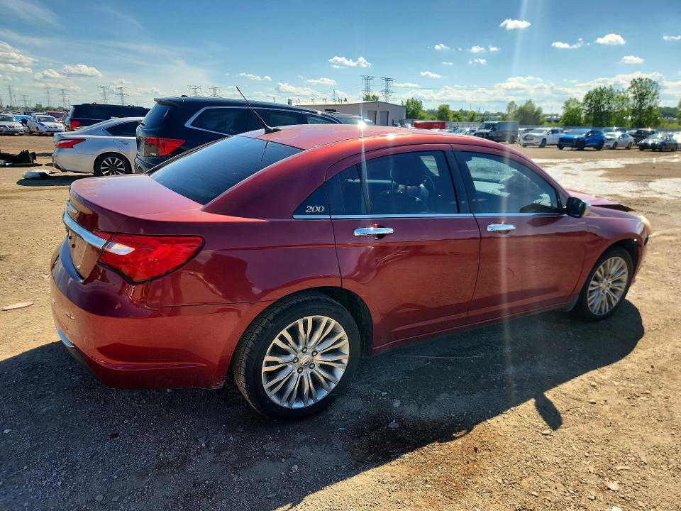 Продажа на аукционе авто 2011 Chrysler 200, vin: 1C3BC2FG5BN505610, номер лота: 58228866