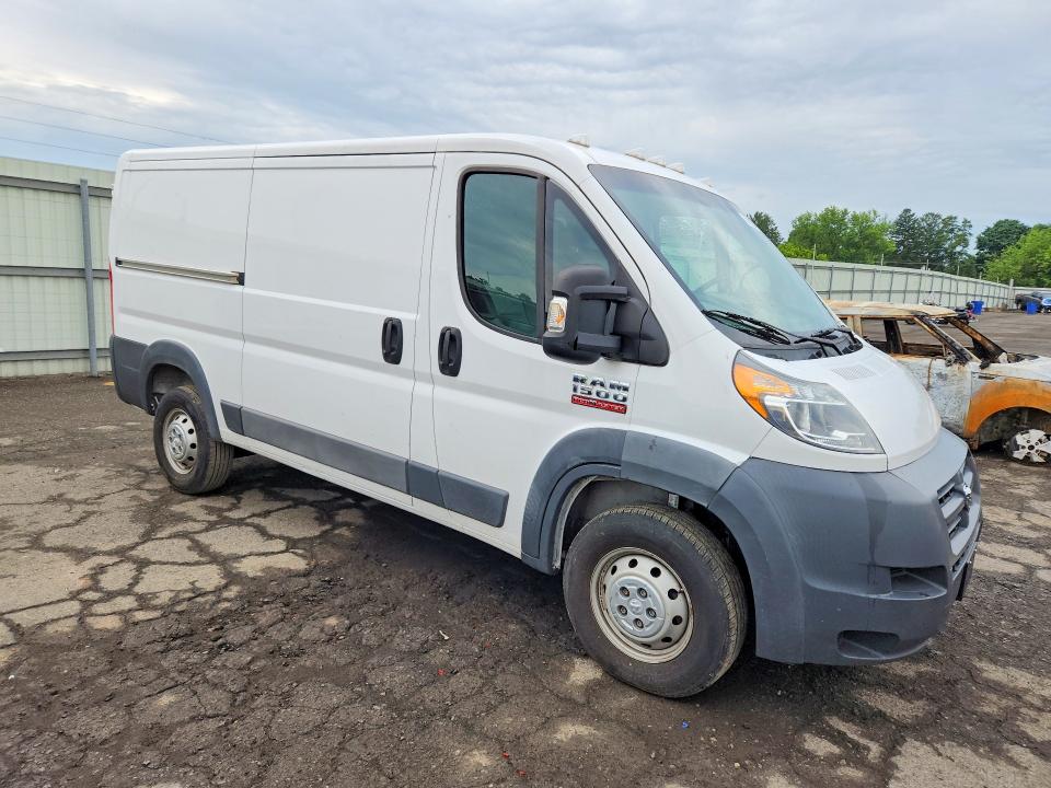 59115656 :رقم المزاد ، 3C6TRVAG0HE526649 vin ، 2017 Ram Promaster 1500 مزاد بيع