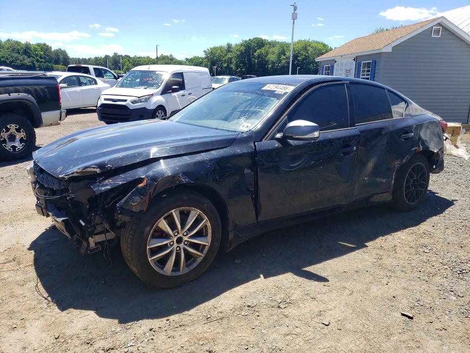 2021 Infiniti Q50 მანქანა იყიდება აუქციონზე, vin: JN1EV7AP7MM701423, აუქციონის ნომერი: 57294486
