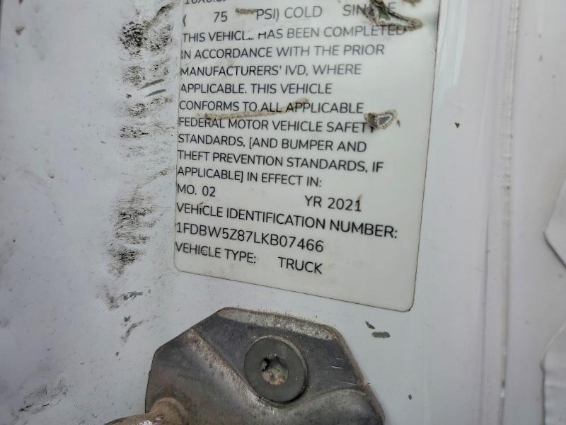 Aukcja sprzedaży 2020 Ford Transit, vin: 1FDBW5Z87LKB07466, numer aukcji: 55889776