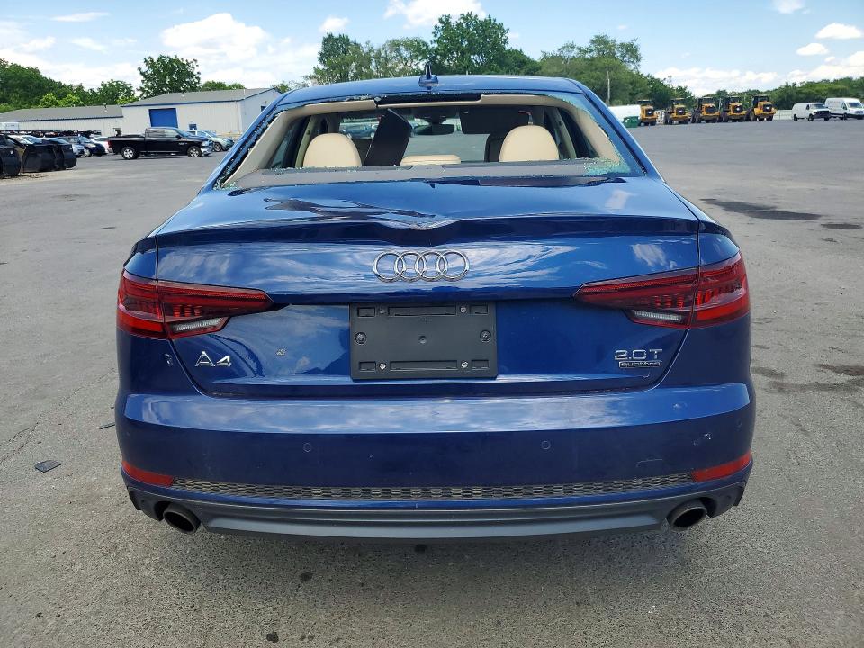 Продаж на аукціоні авто 2018 Audi A4, vin: WAUENAF4XJA097899, номер лоту: 57493886