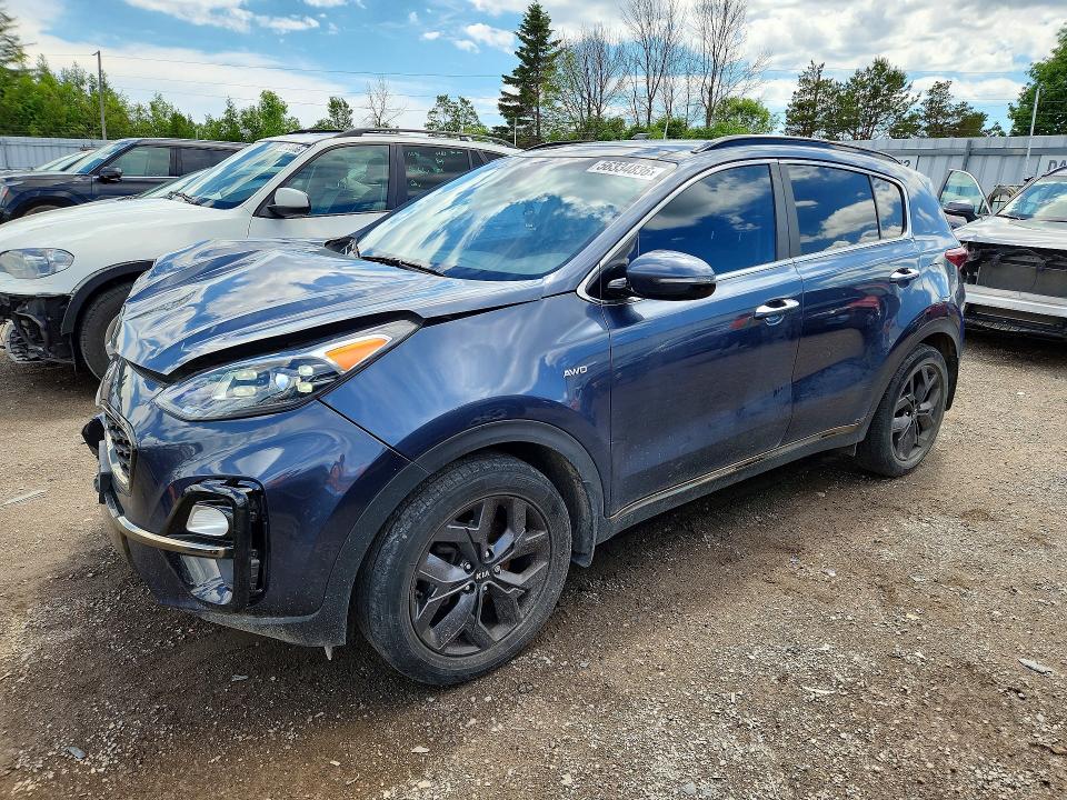 Продажа на аукционе авто 2022 Kia Sportage, vin: KNDPNCAC2N7999410, номер лота: 56334836