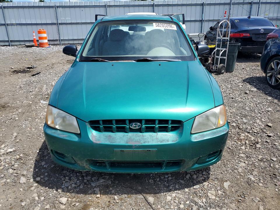Продаж на аукціоні авто 2001 Hyundai Accent, vin: KMHCG45C91U169698, номер лоту: 58285096