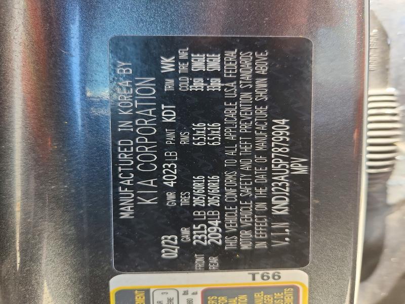 Aukcja sprzedaży 2023 Kia Soul, vin: KNDJ23AU5P7879904, numer aukcji: 57949646