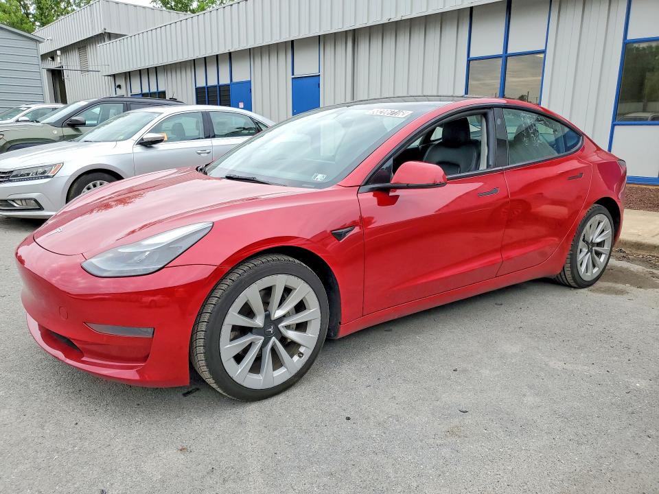 Продаж на аукціоні авто 2022 Tesla Model 3, vin: 5YJ3E1EA7NF369470, номер лоту: 58206716