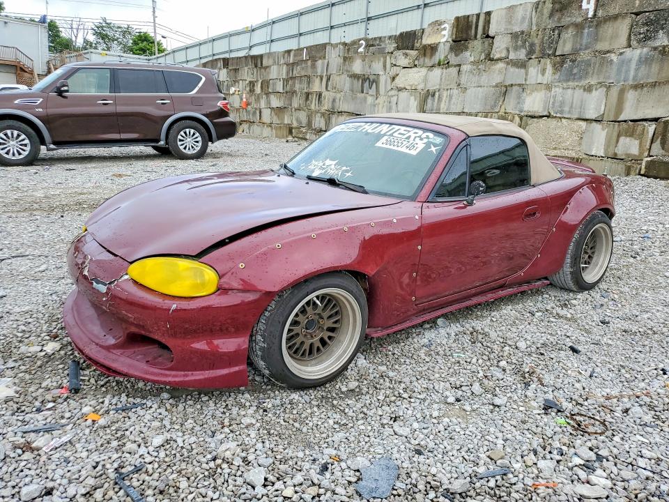2003 Mazda Mx-5 Miata მანქანა იყიდება აუქციონზე, vin: JM1NB353230313561, აუქციონის ნომერი: 56655746