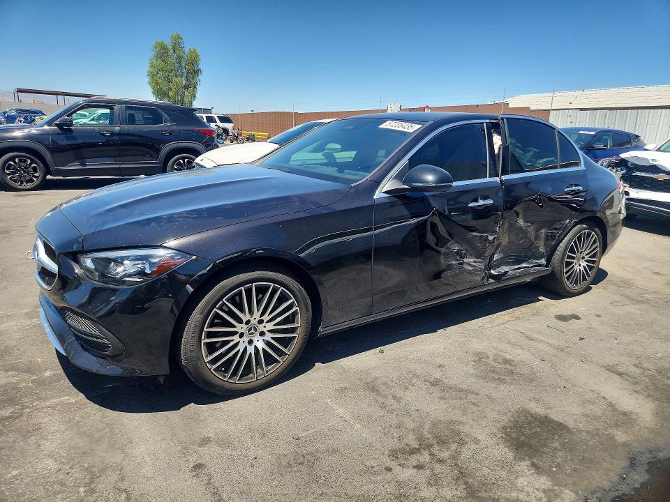 57206436 :رقم المزاد ، W1KAF4GBXNR038295 vin ، 2022 Mercedes-benz C مزاد بيع
