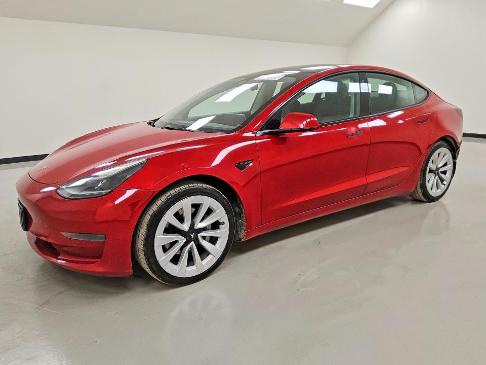 2022 Tesla Model 3 მანქანა იყიდება აუქციონზე, vin: 5YJ3E1EA6NF304108, აუქციონის ნომერი: 57625306