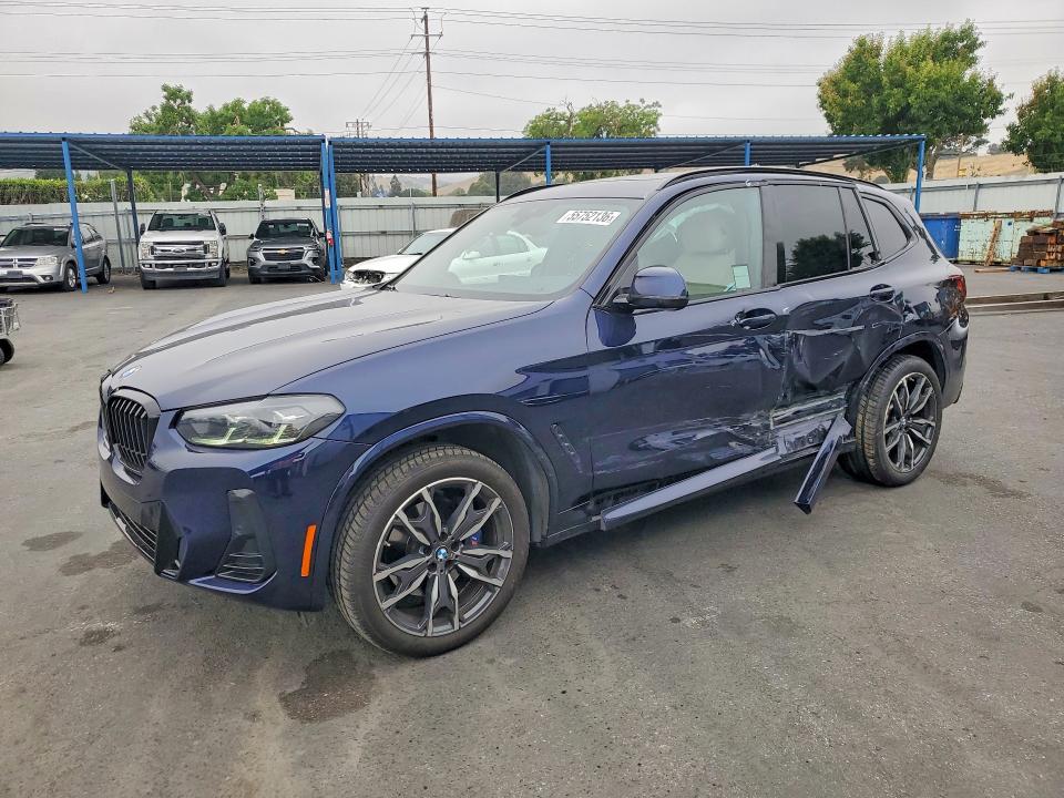 55752136 :رقم المزاد ، 5UX53DP04N9J05460 vin ، 2022 Bmw X3 مزاد بيع