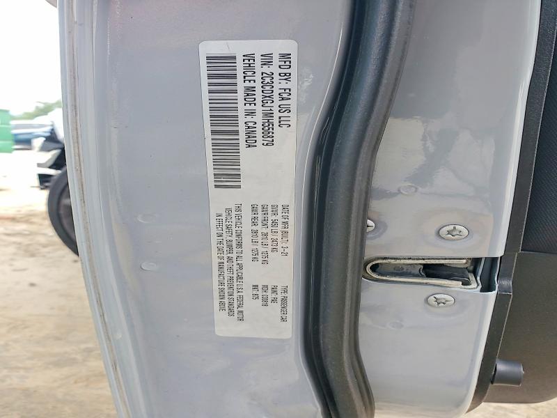 2021 Dodge Charger მანქანა იყიდება აუქციონზე, vin: 2C3CDXGJ1MH556879, აუქციონის ნომერი: 57067056