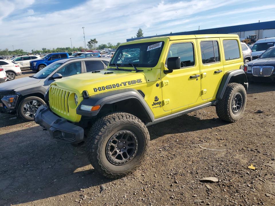 2022 Jeep Wrangler Unlimited მანქანა იყიდება აუქციონზე, vin: 1C4HJXDG4NW270739, აუქციონის ნომერი: 56400866
