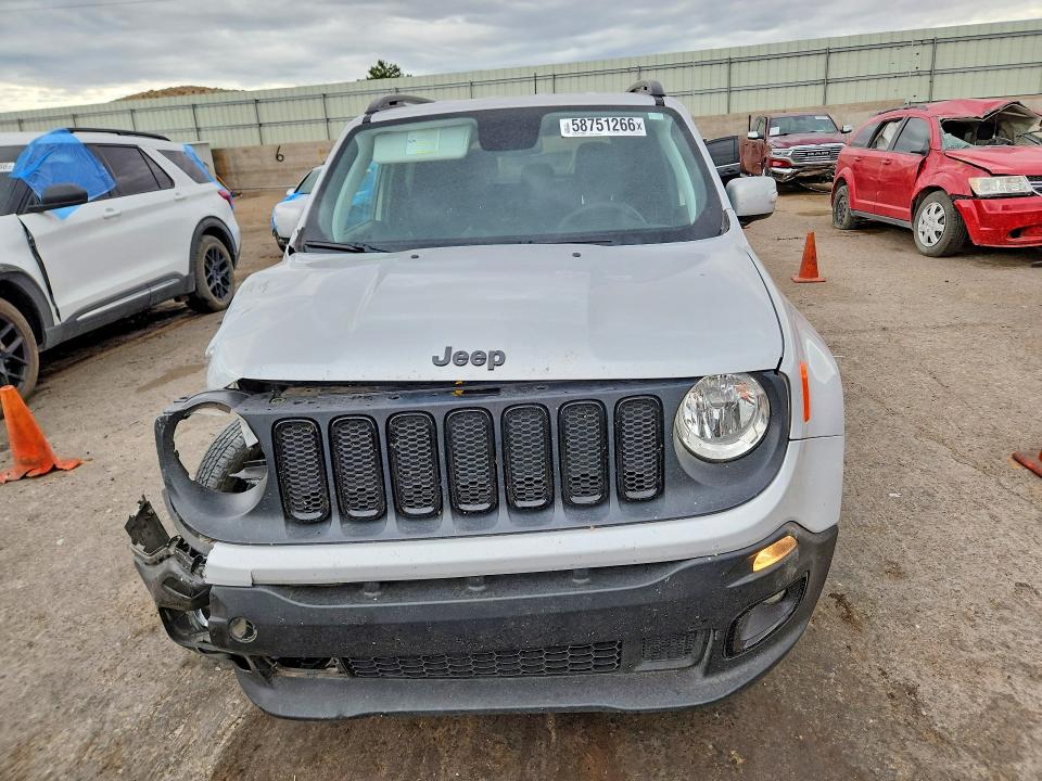 58751266 :رقم المزاد ، ZACCJABB0JPH32221 vin ، 2018 Jeep Renegade مزاد بيع